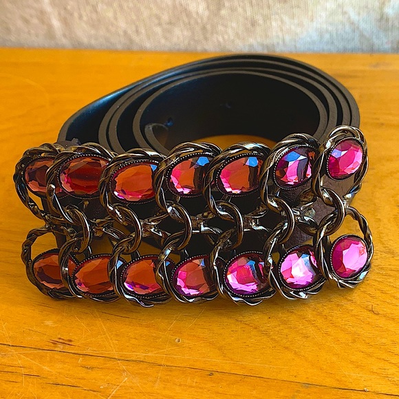 Neiman Marcus Accessories Vintage Neiman Marcus Crystal Lady Belt
